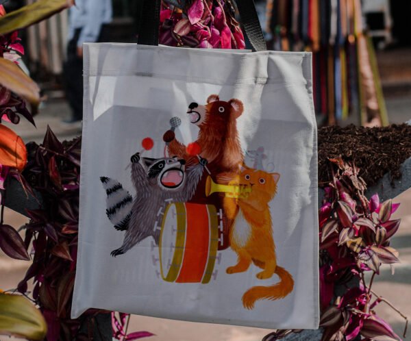 Familia de animales - Tote Bag - Imagen 2