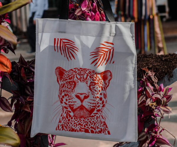 Leopardo - Tote Bag - Imagen 2