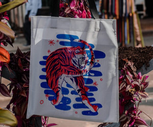 Tigre aesthetic- Tote Bag - Imagen 2
