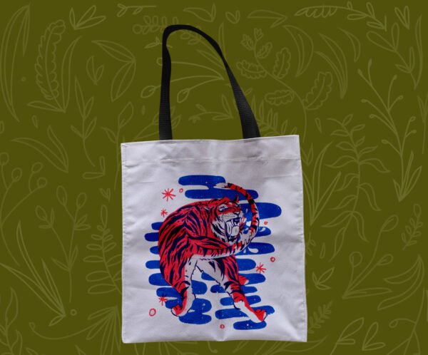 Tigre aesthetic- Tote Bag - Imagen 4