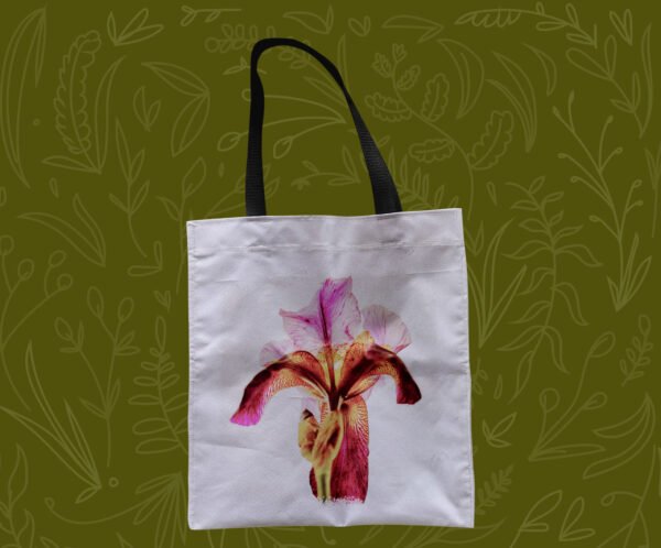 Flores rojizas - Tote Bag - Imagen 4