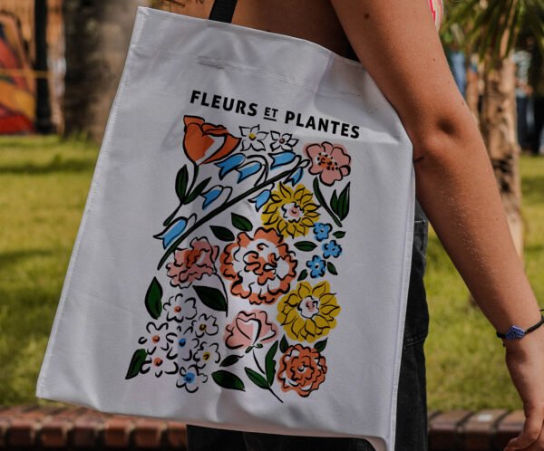 Flores y plantas - Tote Bag