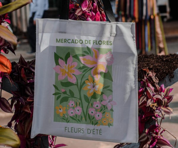 Mercado de flores - Tote Bag - Imagen 2