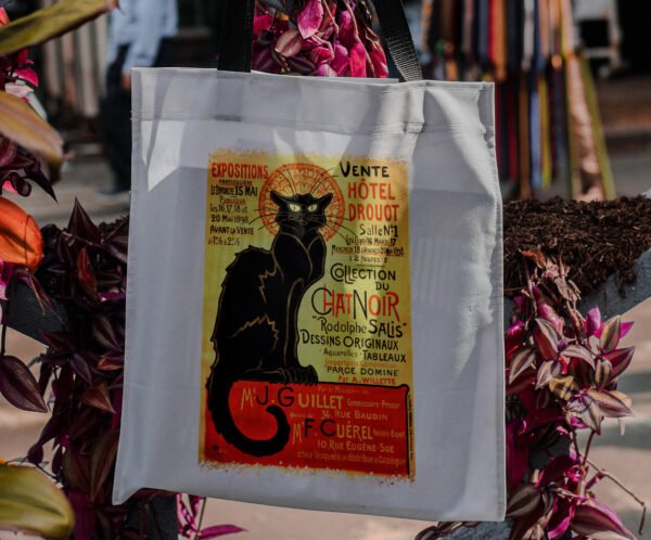 Gato negro - Tote Bag - Imagen 2