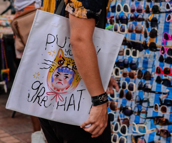 Hombre gato - Tote Bag