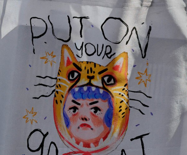 Hombre gato - Tote Bag - Imagen 3