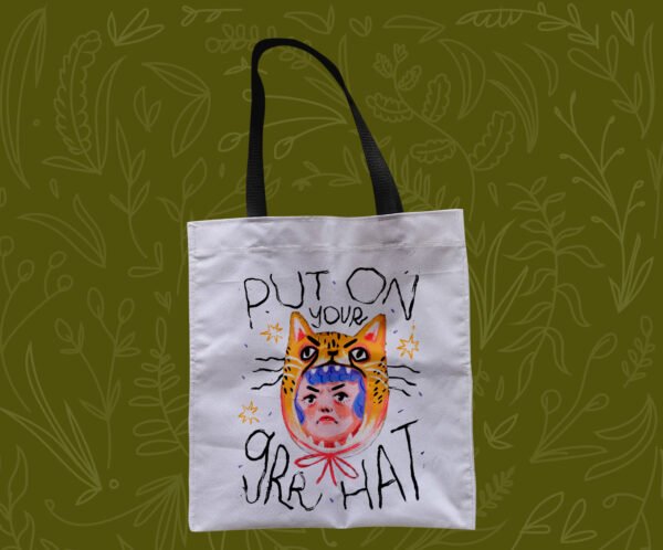 Hombre gato - Tote Bag - Imagen 4