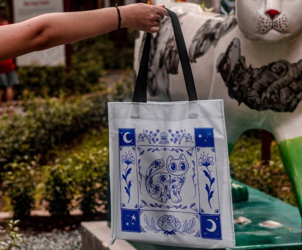 Gato de fantasía - Tote Bag