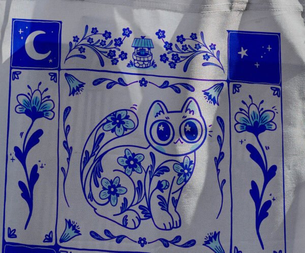 Gato de fantasía - Tote Bag - Imagen 3