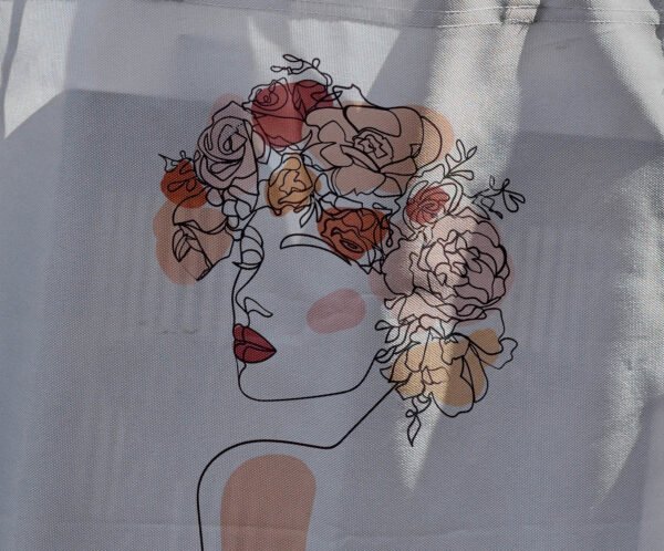 Mujer minimalista - Tote Bag - Imagen 3