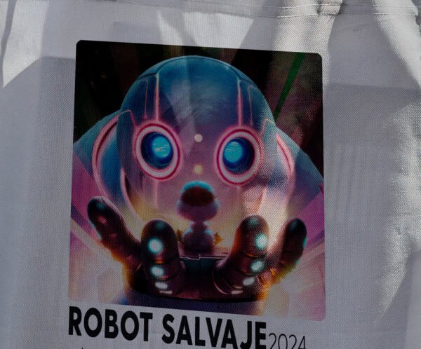Robot salvaje - Tote Bag - Imagen 3