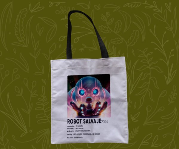 Robot salvaje - Tote Bag - Imagen 4