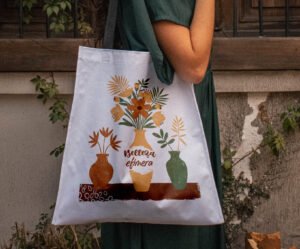 Flor vintage - Tote Bag
