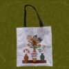 Flor vintage - Tote Bag - Imagen 4