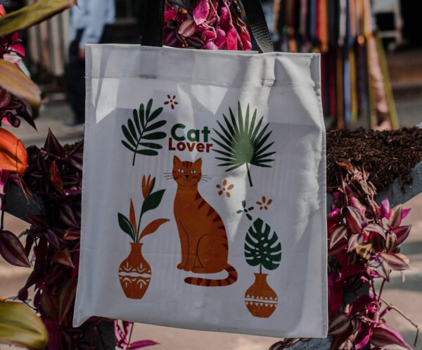 Cat lover - Tote Bag - Imagen 2