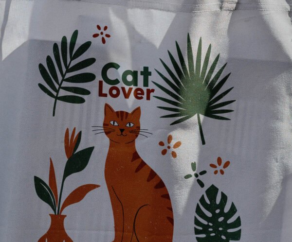 Cat lover - Tote Bag - Imagen 3