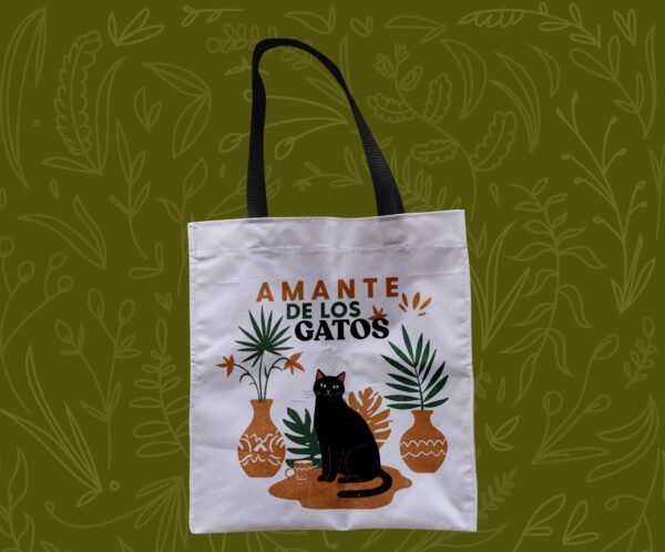Amante de gatos - Tote Bag - Imagen 4
